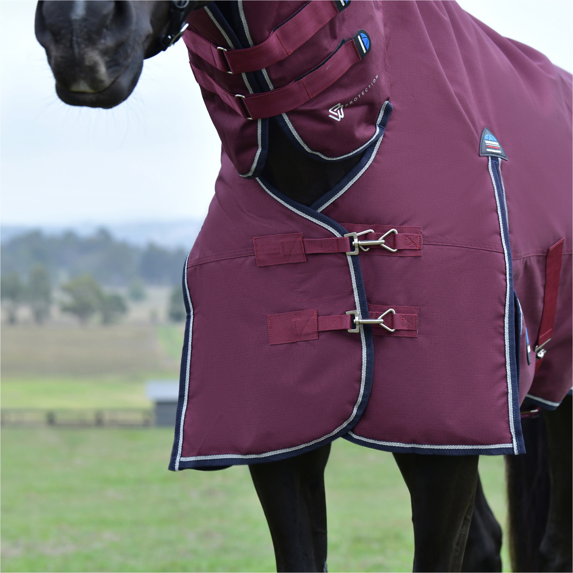 2025 WeatherBeeta Comfitec Essential Turnout Combo 1029017 - Burgundy